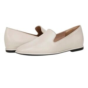 Naturalizer Effortless Cream Leather Pointed Toe Loafer Flats Women's Size 9.5 M